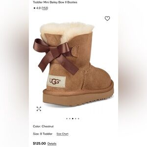 Toddler mini Bailey ugg boots ll